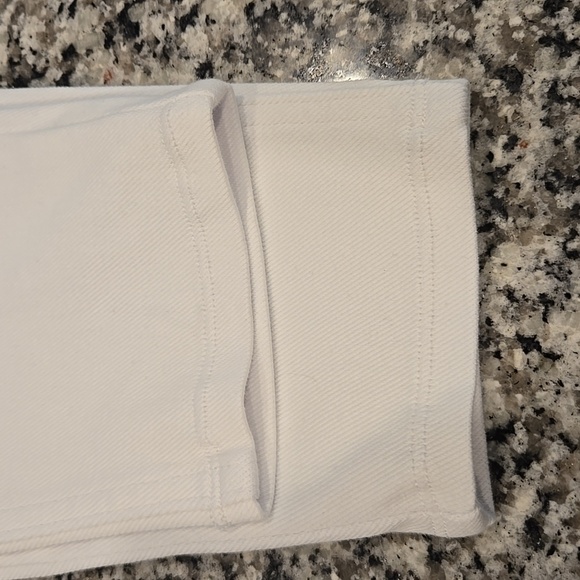 SPANX SKINNY LEG WHITE BELLY COMPRESSION JEANS. SIZE SMALL. - Picture 9 of 9